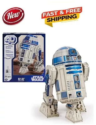 Star Wars R2-D2 Cardstock Model Kit 201 Pcs | Star Wars Toys Desk Decor | Buildi • $14.77