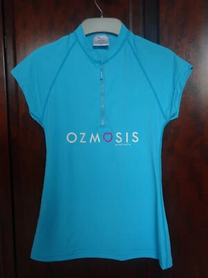 £11.99 • Buy OZMOSIS Australia Blue Sun Protective Top / Vest - Surf Beach Running UPF 50+