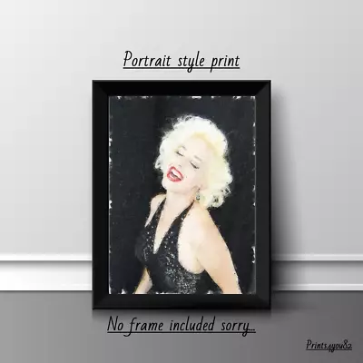 £3.99 • Buy Marilyn Monroe A4 Print Picture Poster Wall Art Home Decor Gift New