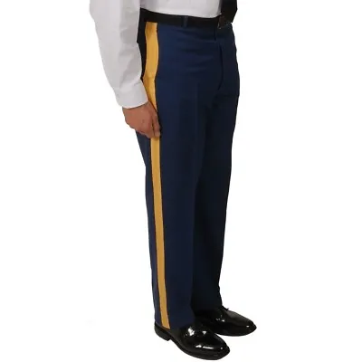 Nwt Asu Army Service Unform Dress Blue Trousers Pants Officer With Braid (*read) • $35