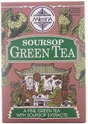 Mlesna Ceylon  Green Tea  Graviola  With Soursop Extracts Loose Tea 200g Net   • $17.95