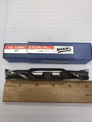 $27 • Buy 1 Pc.  41/64 COBALT 2 FLUTE DE CC END MILL. DACO (loc Stk)
