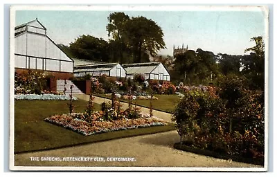 Postcard Pittencrieff Glen Dunfermline Scotland The Gardens • £3