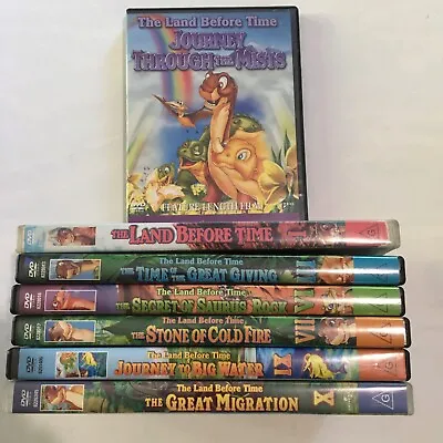 The Land Before Time Bundle 7 DVDs (DVD 2003) Family R4 FREE POST • $49.99