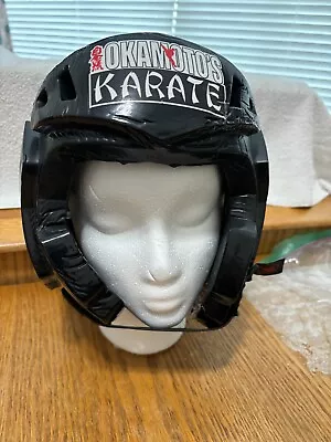 Okamoto's Karate Head Gear Medium Hwct330l Macho Martial Arts • $40