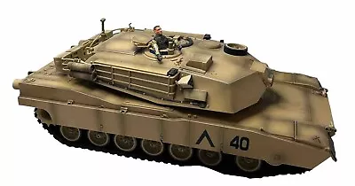 BBI ELITE FORCE M1A1 ABRAMS TANK 1:18 200 2 With Driver -Incomplete • $74.99