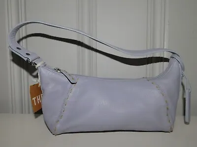 $34.99 • Buy Sigrid Olsen Handbag Women Small Leather Hobo Shoulder Bag Purse Violet Purple