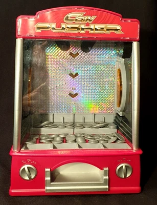 £39.50 • Buy Global Gizmos Arcade Coin Pusher Game Machine ~ Novelty, Fairground ~ Kids