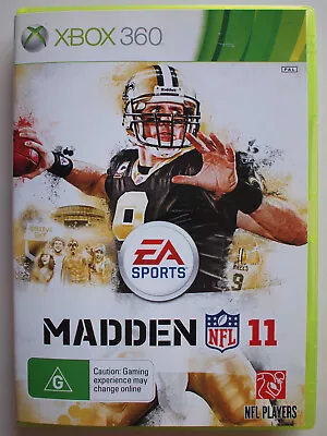 NFL Madden 11 - Xbox 360 Game • $9