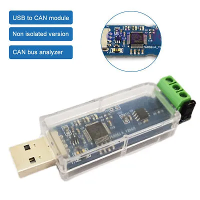 New 5V USB To CAN Module USB To CAN Bus Converter Adapter TJA1051T/3 Nonisolated • £11.99