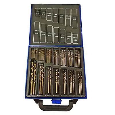 Cobalt Drill Bit Set 99Pcs For Stainless Steel Inox 5% M35 Metal HSS-Co  • £38.79