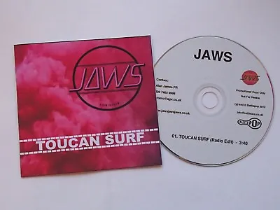 Jaws - Toucan Surf - Mega Rare Debut Single Promo Cd • £18.49