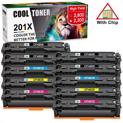 CF400X-CF403X Toner For HP 201X LaserJet Pro M252dw MFP M277 M277n M277dw Lot • $51.73