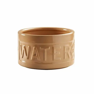 Mason Cash Lettered Water Dog Bowl Keeping Water Cooler Longer 15cm 20cm Cane • £13.54