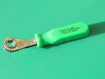 Matco Wrdmg14 14mm  Green Handle Metric 6 Point Offset  Ratcheting Wrench 14 Mm • $39.90