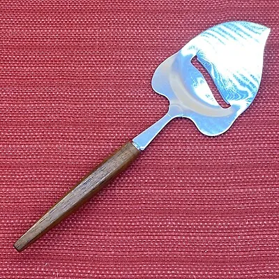 Vintage MCM DANISH MODERN Cheese Slicer Shaver Stainless Steel Wood Handle JAPAN • $12.99