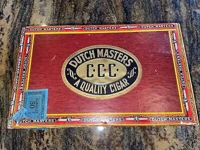 Vintage  Dutch Masters  Special Cigar Box Consolidated Corporation • $10.48