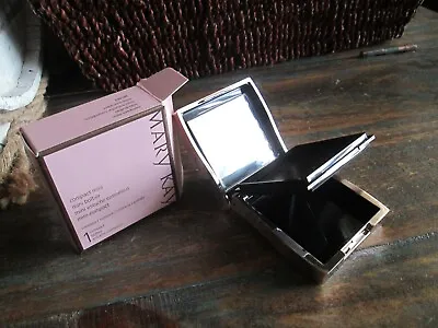 NIB NEW Mary Kay Compact Mini Rose Gold Limited Edition W/ Rhinestone Accent • $14.39