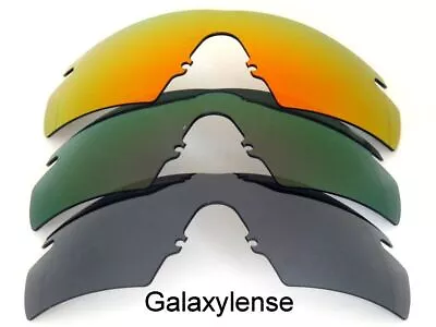 Galaxy Replacement Lenses For Oakley M Frame 2.0 Strike Black&Purple&Red 3 Pairs • $20.23