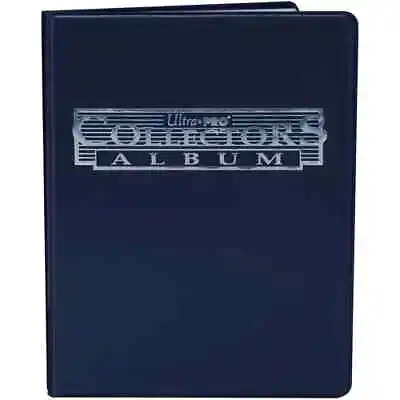 Ultra Pro 4 Pocket Trading Card Album Binder COBALT BLUE 10 Built-In Pages • $8.99