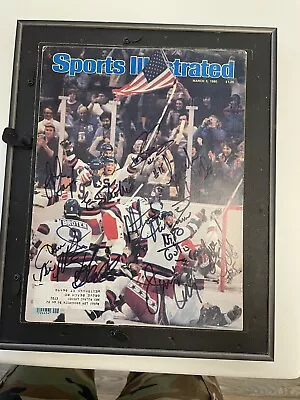 1980 Miracle On Ice Team USA Hockey Signed Sports Illustrated • $800