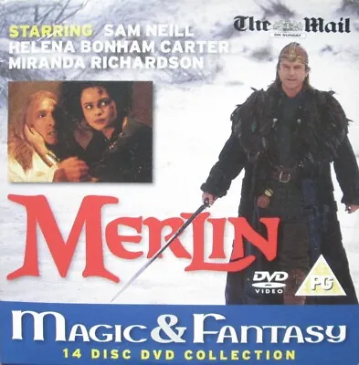 £1.24 • Buy Merlin Christmas Dvd Magic And Fantasy Sam Neill Helena Bonham Carter