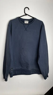 Adidas David Beckham Crew Neck Size Large Blue Ok Condition Light Fade • £9.99