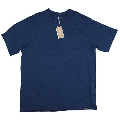 Patagonia Mens - Capilene Cool Daily S/S T-shirt - Viking Blue X-Dye • $44.99