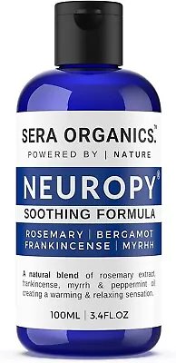 Neuropathy Pain Relief Balm Nerve Neuropathic Pain Hemp & Turmeric Blend 100ML • £24.99