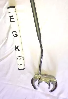 TOOTHY PUTTER RH MALTBY PURE TRACK SS Stability Shaft EGK PFLAT 1.0 GRIP • $99.95