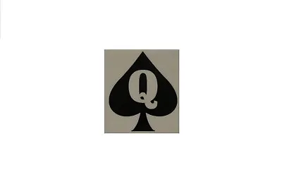 Sexy Queen Of Spades Temporary Tattoo Novelty Fetish BBC Hotwife QOS Cuckold • £3.95