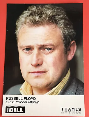 RUSSELL FLOYD As DC Ken Drummond THE BILL Hand Signed (on Back) Cast Fan Card • £2.99