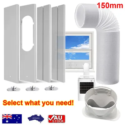 Portable Air Conditioner Window Slide Kit Plate Parts Exhaust Adaptor Hose Duct • $19.70