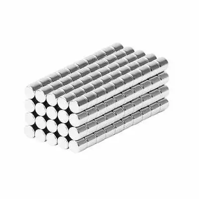 1/8 X 1/8 Inch Neodymium Rare Earth Cylinder Magnets N48 (200 Pack) • $19.99