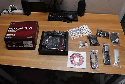 ASUS MAXIMUS VI IMPACT LGA 1150 Intel Z87 HDMI SATA 6Gb/s USB 3.0 Mini ITX • $150