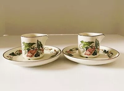 VTG Villeroy Boch 2-sets Of Palermo Individual Mini Creamer 1-1/2  H W/ Saucer • $15