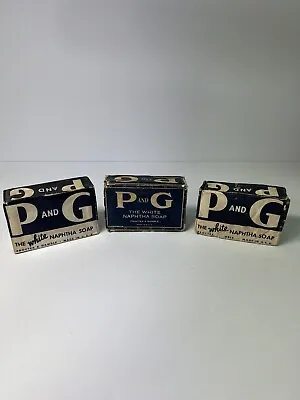 P & G Proctor And Gamble White Naphtha Laundry Soap Vintage 3 Bars Unopened New • $19.99