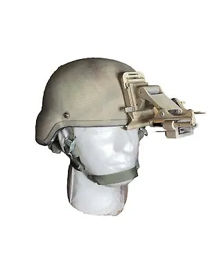 MSA Tan TC2000 Helmet ACH MICH  GunFighter  Large ￼ • $599.99