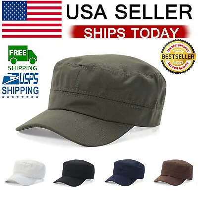$8.91 • Buy Adjustable BDU Fitted Army Cadet Military Cap Hat Patrol Castro Combat Hunting