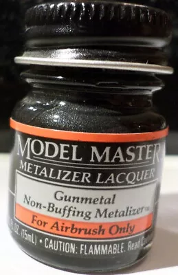 Testors Model Master Lacquer Non-Buffing Metalizer - 1/2 Oz. Bottles • $21.25