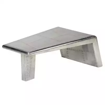 Aviator Coffee Table Aluminium Vintage Aircraft Airman Style Tea Table VidaXL • $469.99