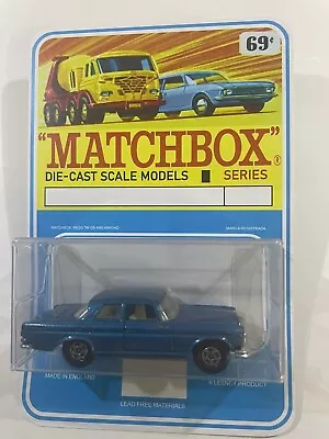 Vintage Lesney Matchbox 46 Custom Superfast Mercedes Benz 300se In Blister Pack. • $59.95