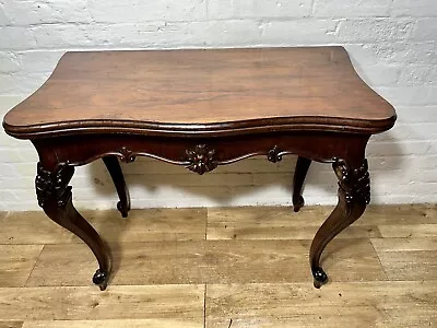 Antique Georgian Rosewood Tea Table   Hall Table . Free Delivery Available • £275