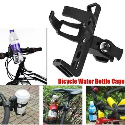 360° Rotation Bike Bicycle Bottle Cage Handlebar Mount Drink Water Cup Holder • £5.50