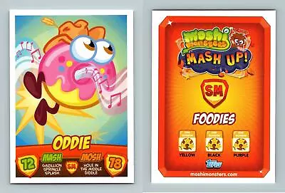 Oddie - Moshi Monsters Mash Up! Series 2 Topps 2011 Trading Card • $1.23