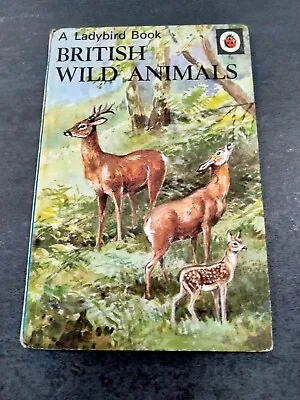 Ladybird Book Series 536 - British Wild Animals - By George Cansdale • £4