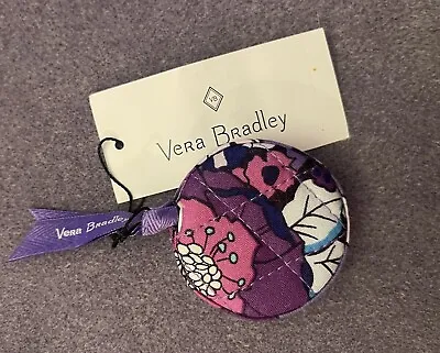 Vera Bradley Quilted Tape Measure ENCHANTED GARDEN 60” Retractable NWT  $12 • $8.98