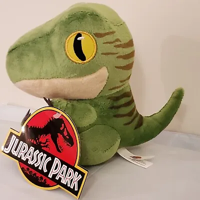 Jurassic Park World Plush Green Velociraptor Dinosaur 6” Dominion 2022 NEW  • $13.95