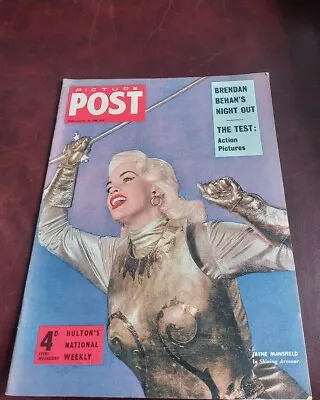 Picture Post Magazine 30 JUNE 1956 Brendan Behan Jayne Mansfield Samaritans P291 • £10