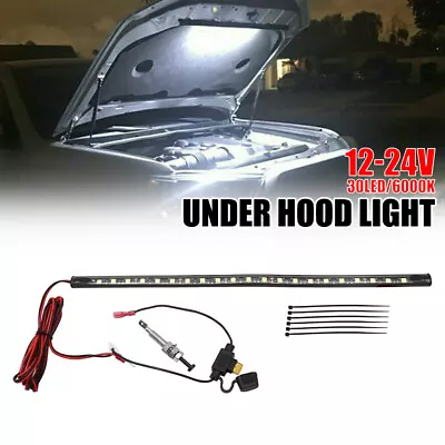 Universal LED Car Repair Truck Under Hood Engine Light Strip Kit For Any Vehicle • $12.09